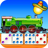 Mexican Train Dominoes Gold