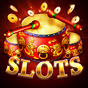 Dancing Drums Slots APK Download Banner