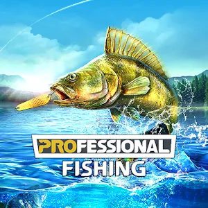 Professional Fishing Mod APK Download Banner